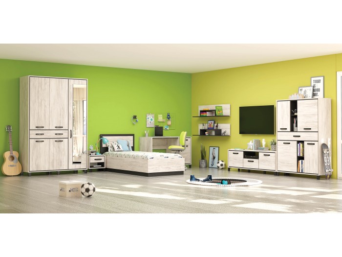 Детско обзавеждане ЕВЕЛИН + матрак (конфигурация 1)